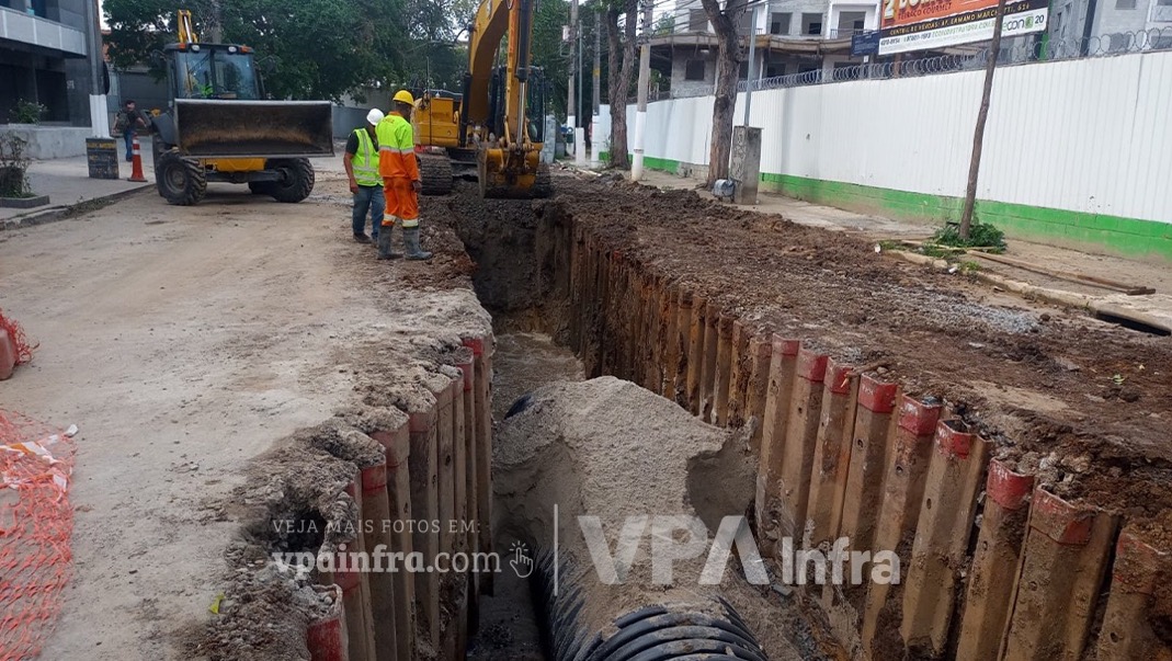 Estaca Prancha Metálica - foto 2 de escoramento e contenção