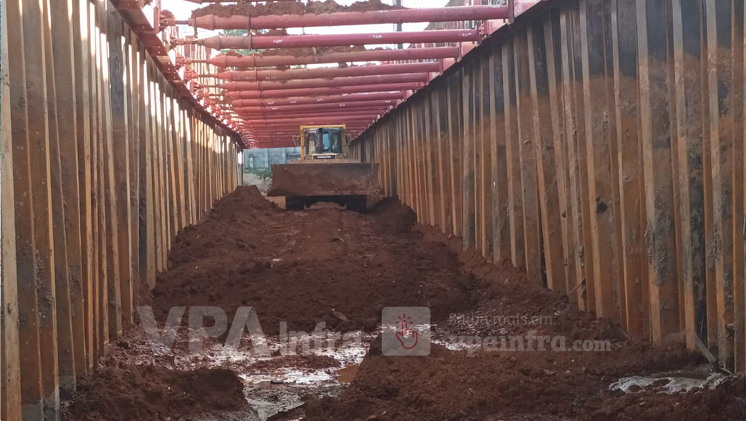 Estaca Prancha Metálica - foto 17 de escoramento e contenção